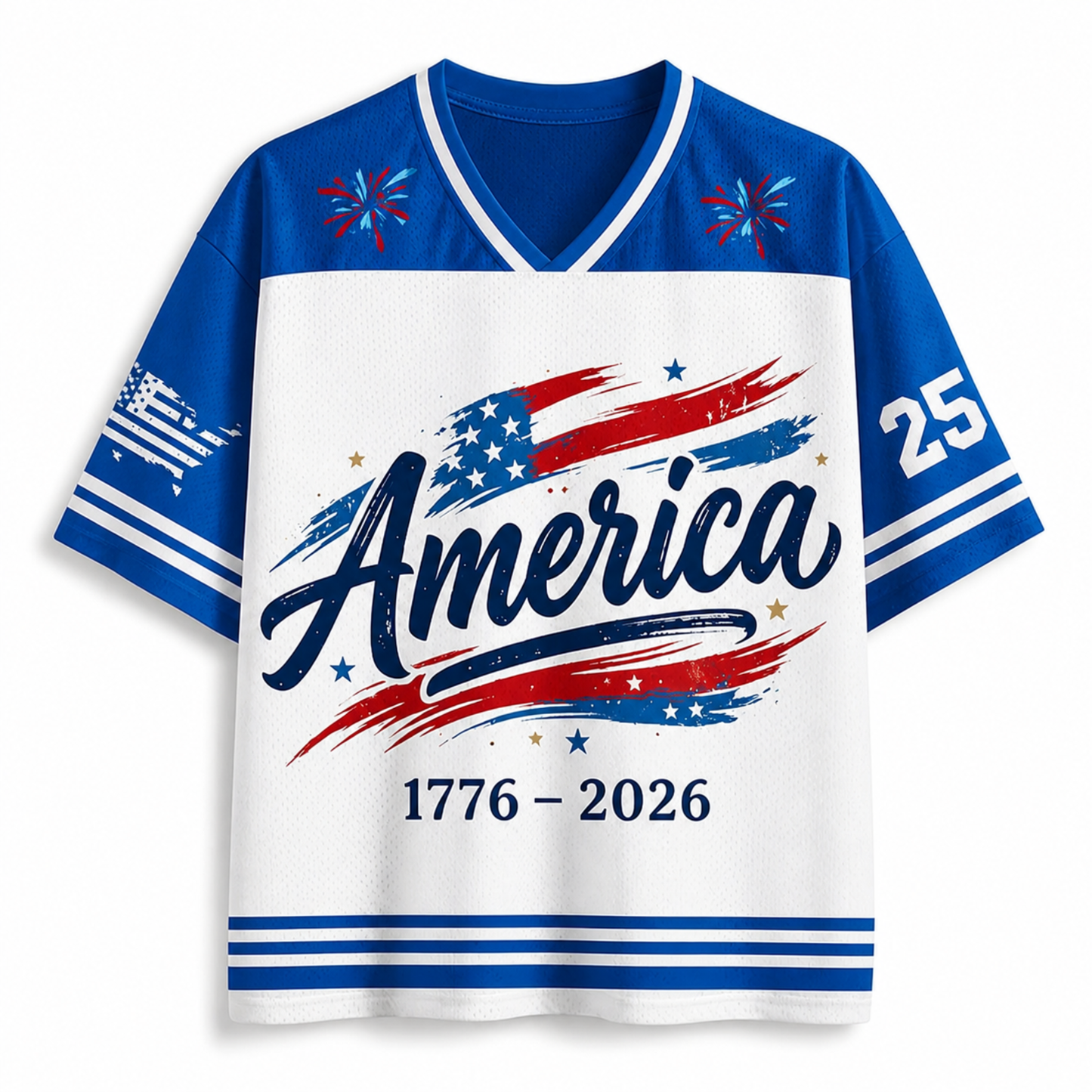 ChaoticClub America 250 Years From 1776 To 2026 Mesh Jersey