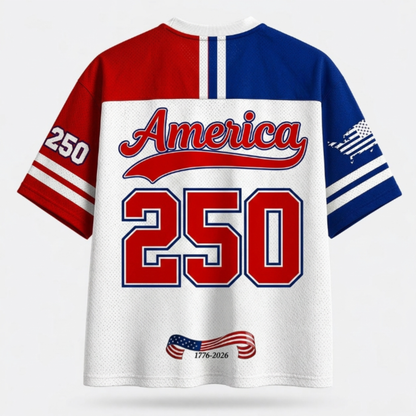 ChaoticClub USA 250th Anniversary Independence Day Mesh Jersey