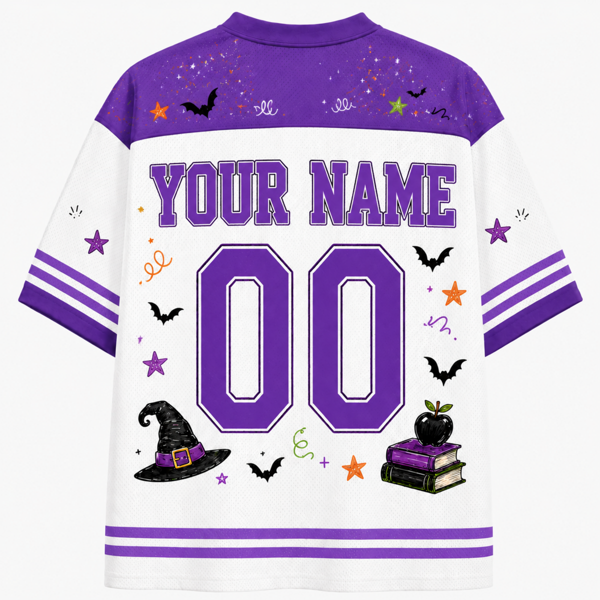 Chaotic Club School Staff Halloween Spooky Season Mesh Jersey
