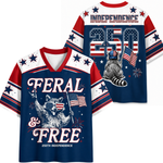 ChaoticClub Feral & Free Independence Mesh Jersey