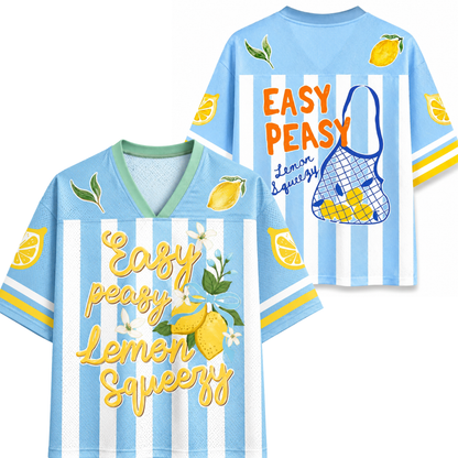 ChaoticClub Easy Peasy Lemon Squeezy Summer Mesh Jersey