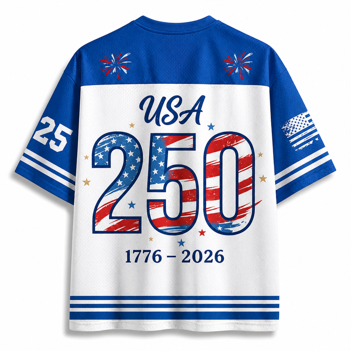 ChaoticClub America 250 Years From 1776 To 2026 Mesh Jersey