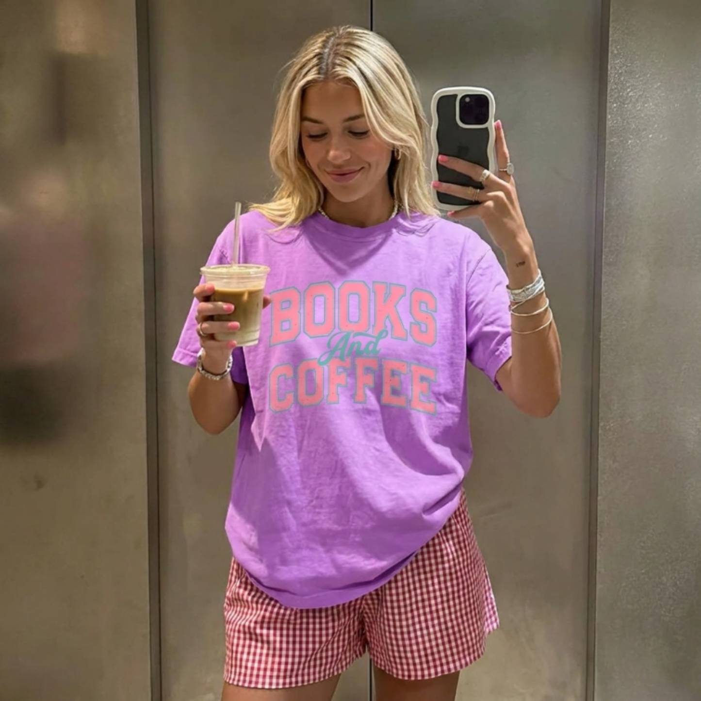 ChaoticClub Book Lover Coffee Club T-Shirt