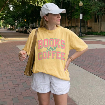 ChaoticClub Book Lover Coffee Club T-Shirt