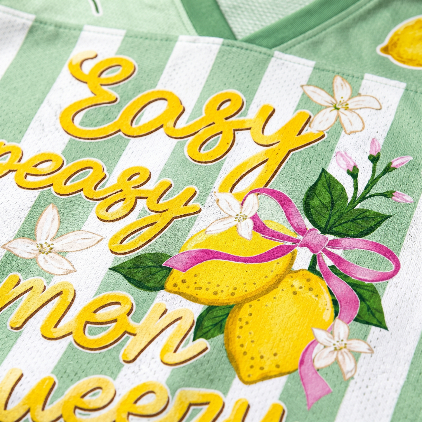 ChaoticClub Easy Peasy Lemon Squeezy Summer Mesh Jersey