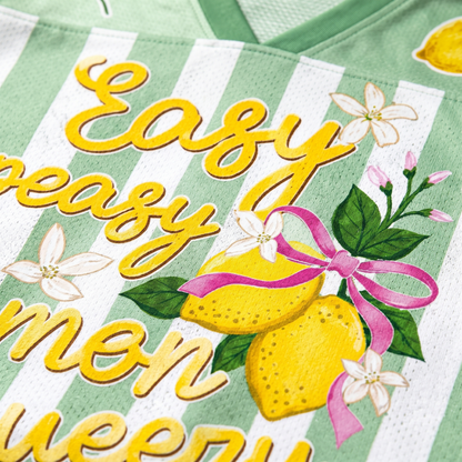 ChaoticClub Easy Peasy Lemon Squeezy Summer Mesh Jersey