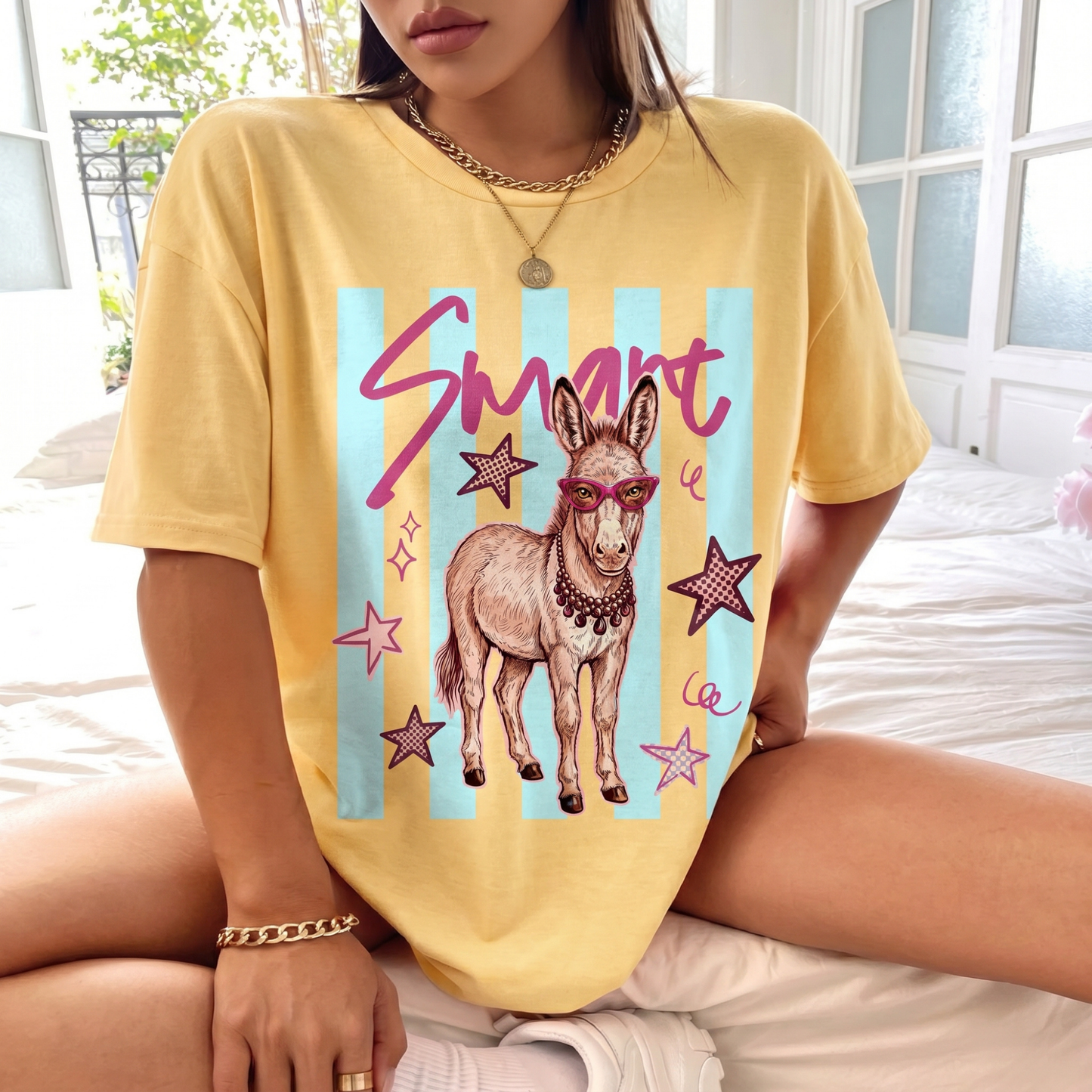 ChaoticClub Summer Smart Donky Neon T-Shirt