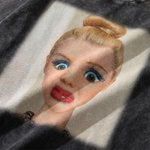 Chaoticclub Shocked Doll Washed T-Shirt