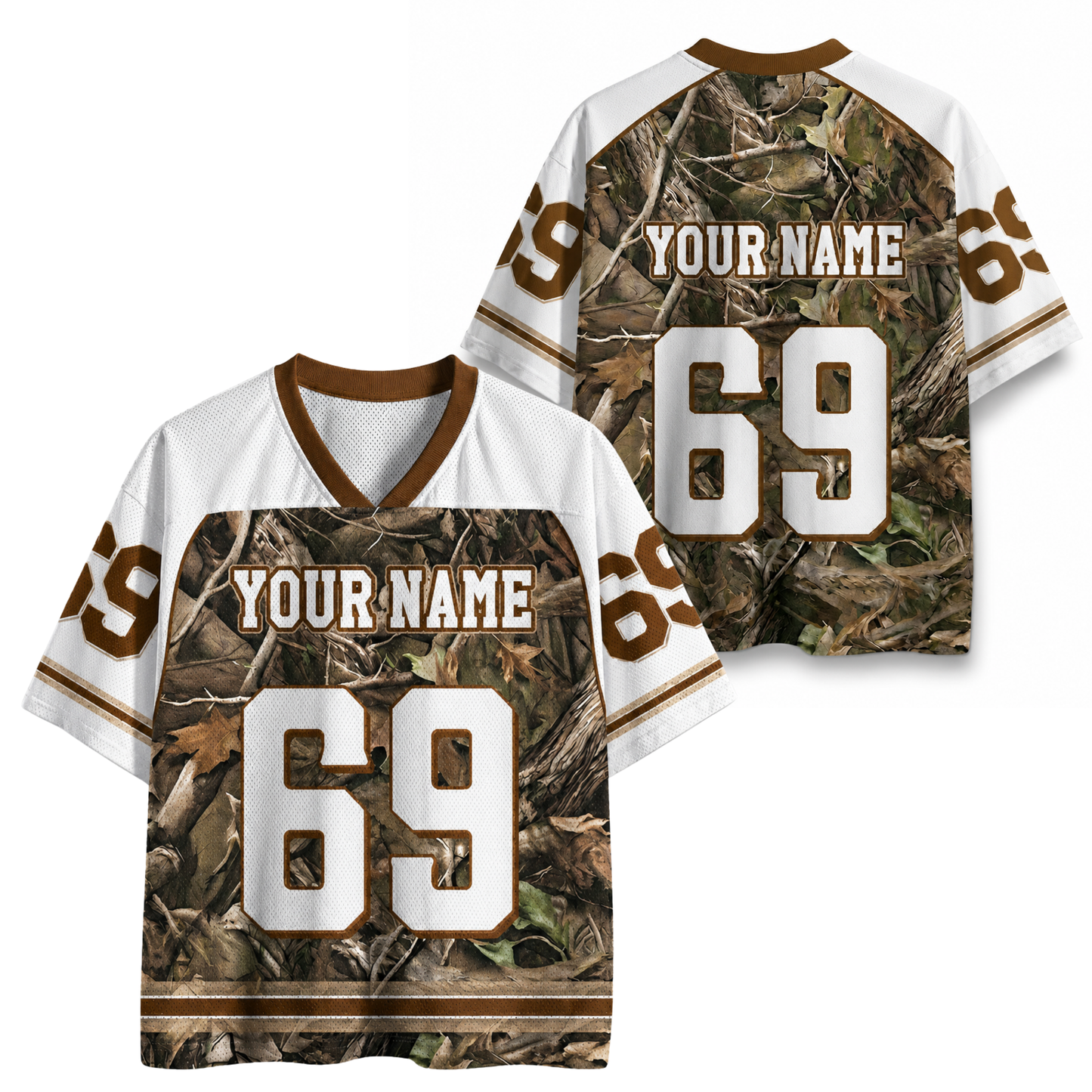 ChaoticClub Personalized Hunting Camo Mesh Jersey