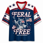 ChaoticClub Feral & Free Independence Mesh Jersey