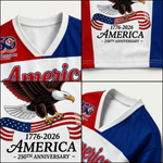 ChaoticClub USA 250th Anniversary Independence Day Mesh Jersey