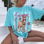 ChaoticClub Summer Smart Donky Neon T-Shirt