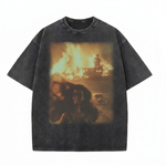 Chaoticclub Disaster Doll Washed T-Shirt
