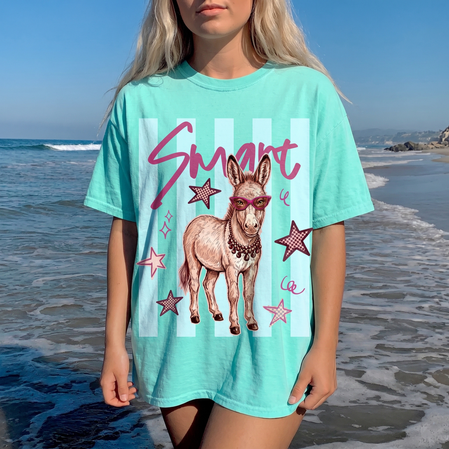 ChaoticClub Summer Smart Donky Neon T-Shirt