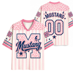 ChaoticClub Leopard School Mascot  School Team Mesh Jersey