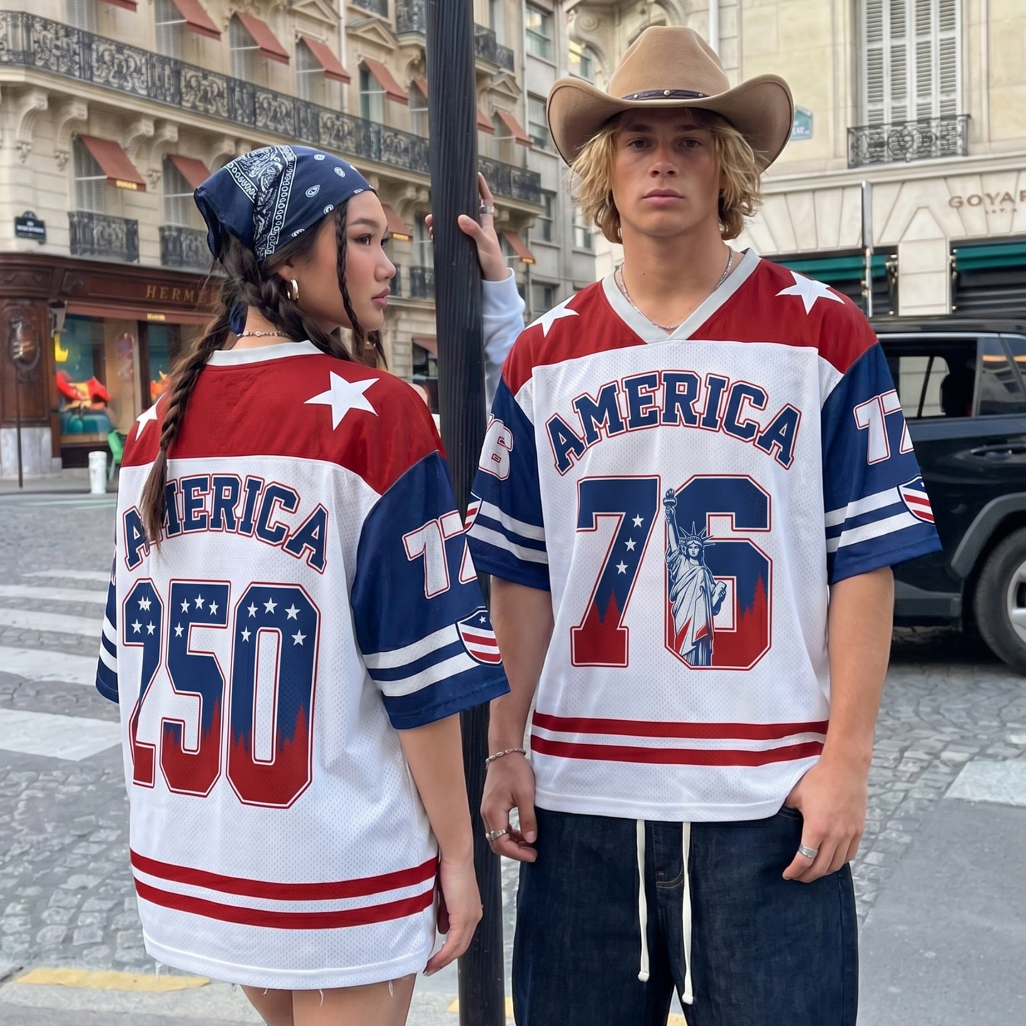 ChaoticClub Usa 250th Anniversary Mesh Jersey