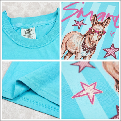 ChaoticClub Summer Smart Donky Neon T-Shirt
