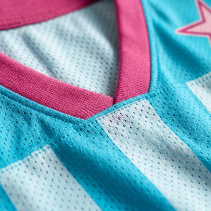 ChaoticClub Striped Feral Raccoon Mesh Jersey