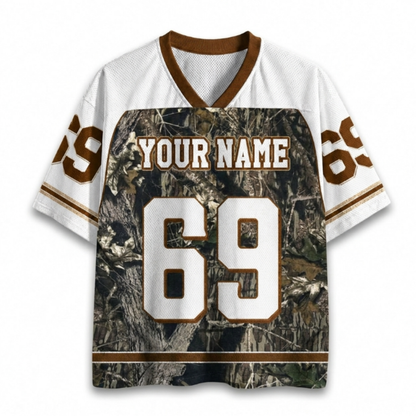 ChaoticClub Personalized Hunting Camo Mesh Jersey