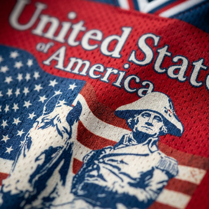 ChaoticClub USA 250th Anniversary Quarter Millennial Mesh Jersey