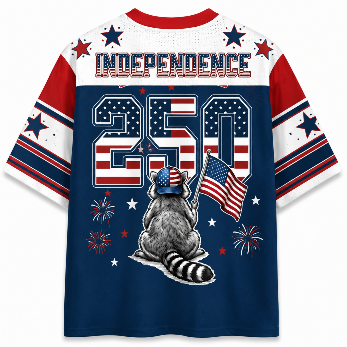 ChaoticClub Feral & Free Independence Mesh Jersey