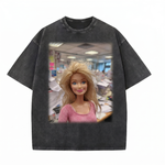 Chaoticclub Overworked Doll Washed T-Shirt