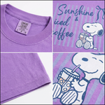 ChaoticClub Summer Coffee And Sunshine Neon T-shirt