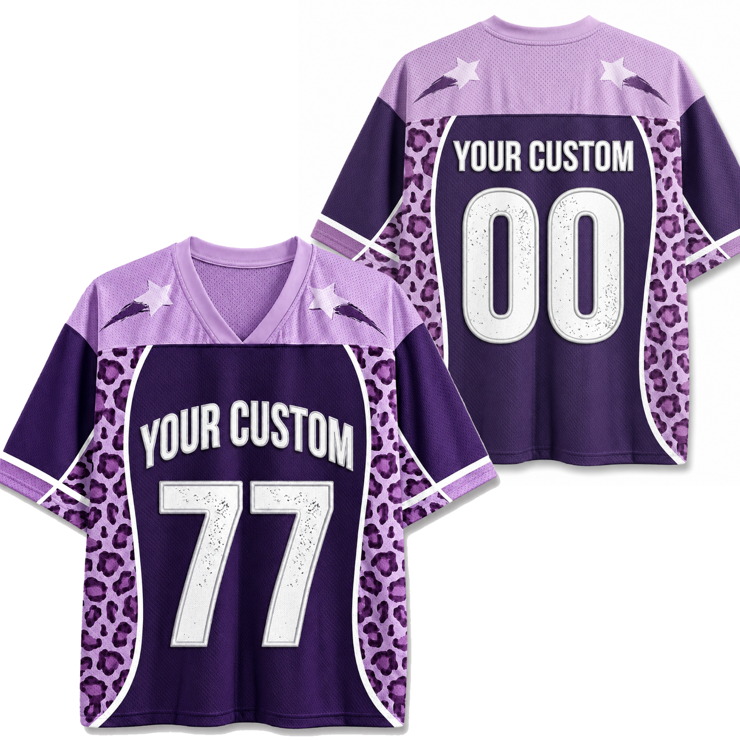 ChaoticClub Y2K Custom Name & Number Personalized Mesh Jersey