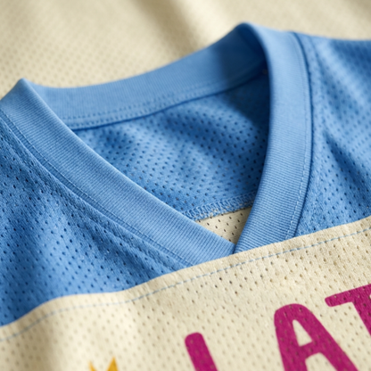 ChaoticClub Striped Later Alligator Mesh Jersey