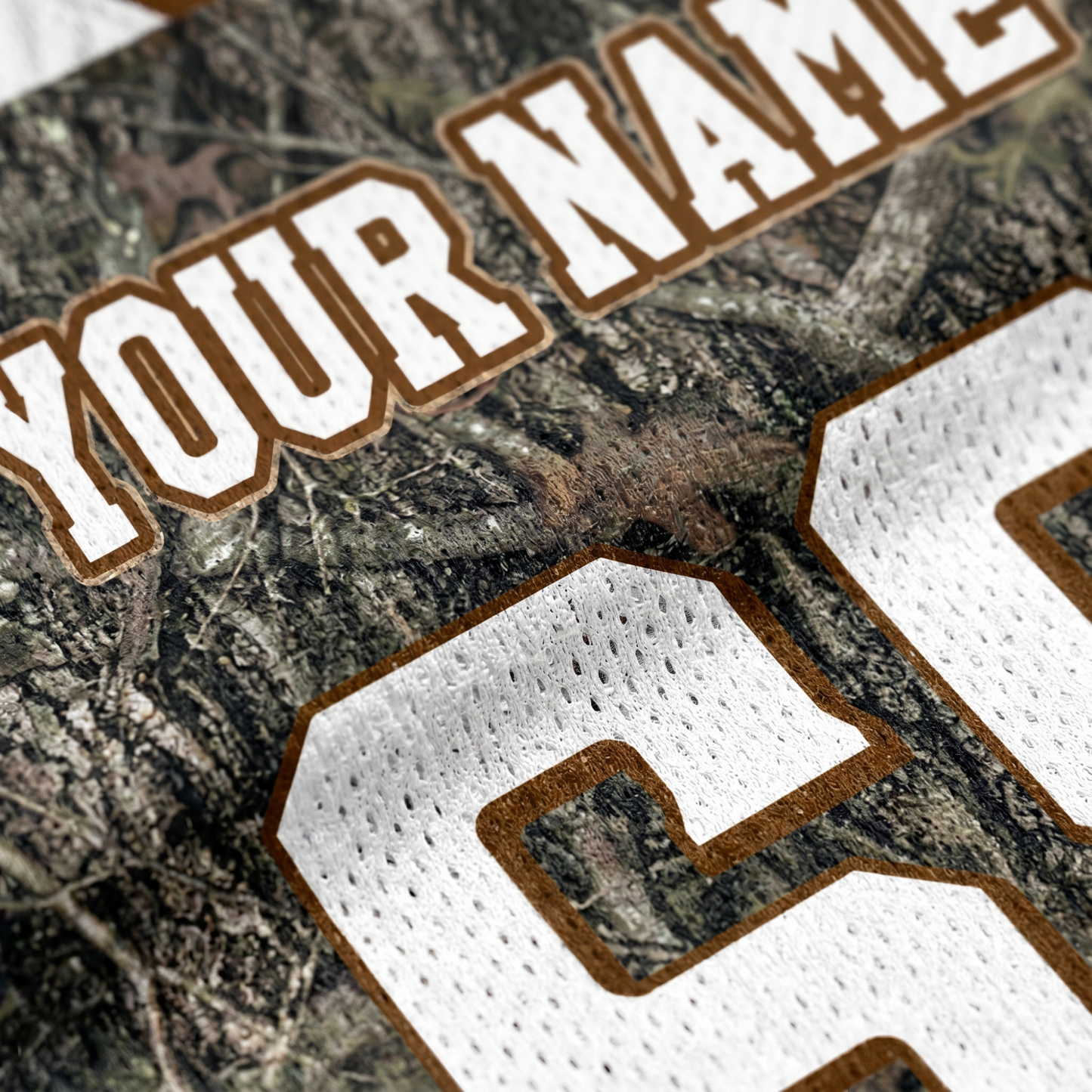 ChaoticClub Personalized Hunting Camo Mesh Jersey
