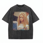 Chaoticclub Distressed Doll Washed T-Shirt