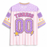 ChaoticClub Leopard School Mascot  School Team Mesh Jersey