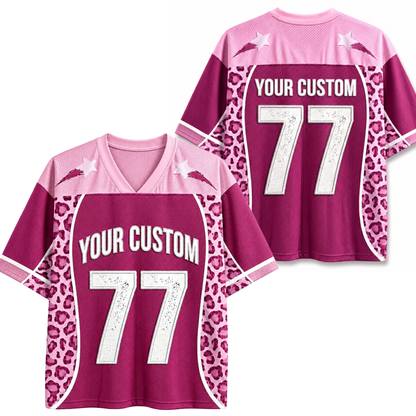 ChaoticClub Y2K Custom Name & Number Personalized Mesh Jersey