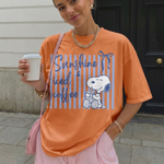 ChaoticClub Summer Coffee And Sunshine Neon T-shirt