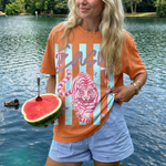 ChaoticClub Summer Easy Tiger Neon T-Shirt