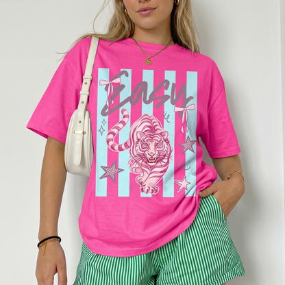 ChaoticClub Summer Easy Tiger Neon T-Shirt