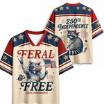 ChaoticClub Feral & Free Independence Mesh Jersey
