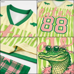 ChaoticClub Striped Later After While Gator Mesh Jersey