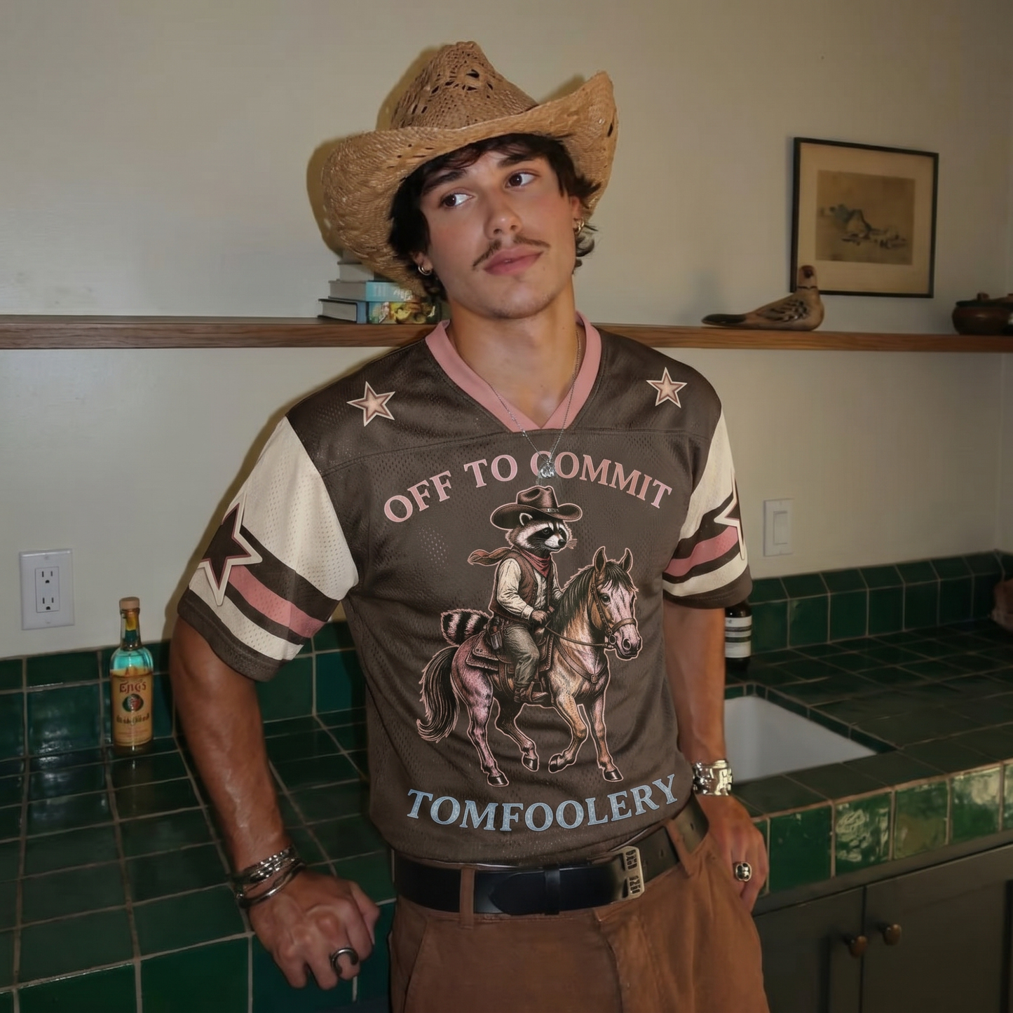 ChaoticClub Off To Commit Tomfoolery Mesh Jersey