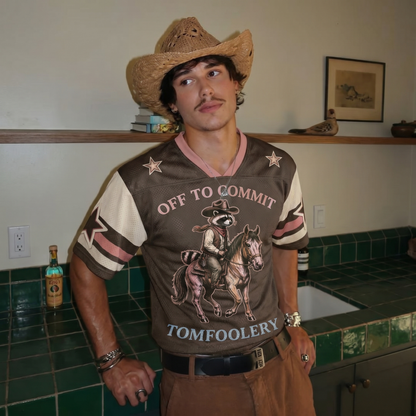 ChaoticClub Off To Commit Tomfoolery Mesh Jersey