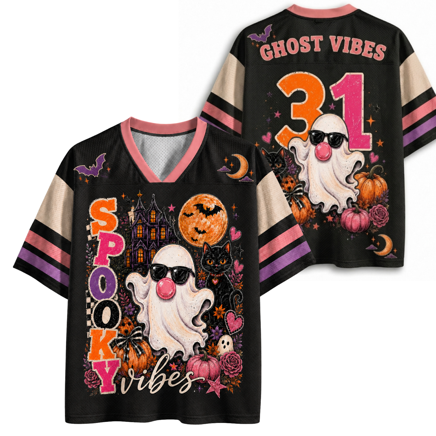 ChaoticClub Halloween Ghost Gumble Mesh Jersey