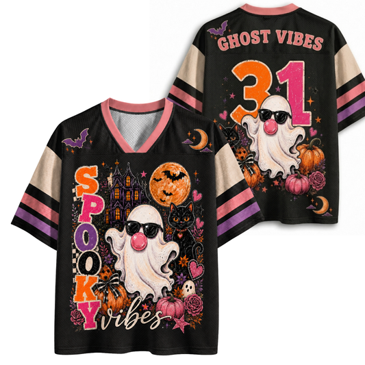 Chaotic Club Halloween Ghost Gumble Mesh Jersey