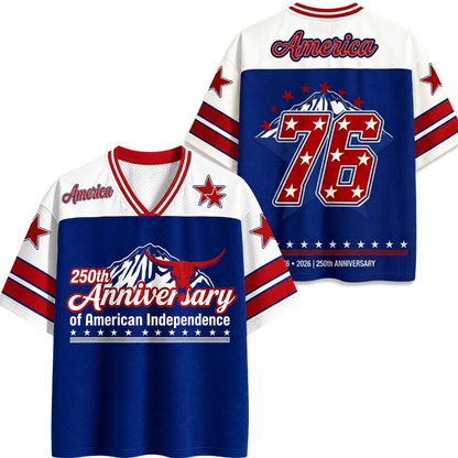 ChaoticClub 250th Anniversary of American Independence Mesh Jersey