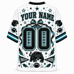Chaotic Club Custom Mascot Coquette Bow Game Day Mesh Jersey