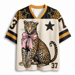ChaoticClub Leopard Pink Bow Mesh Jersey