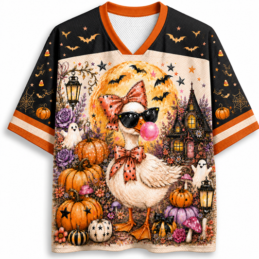 Chaotic Club Halloween Duck Bubble Gum Halloween Mesh Jersey