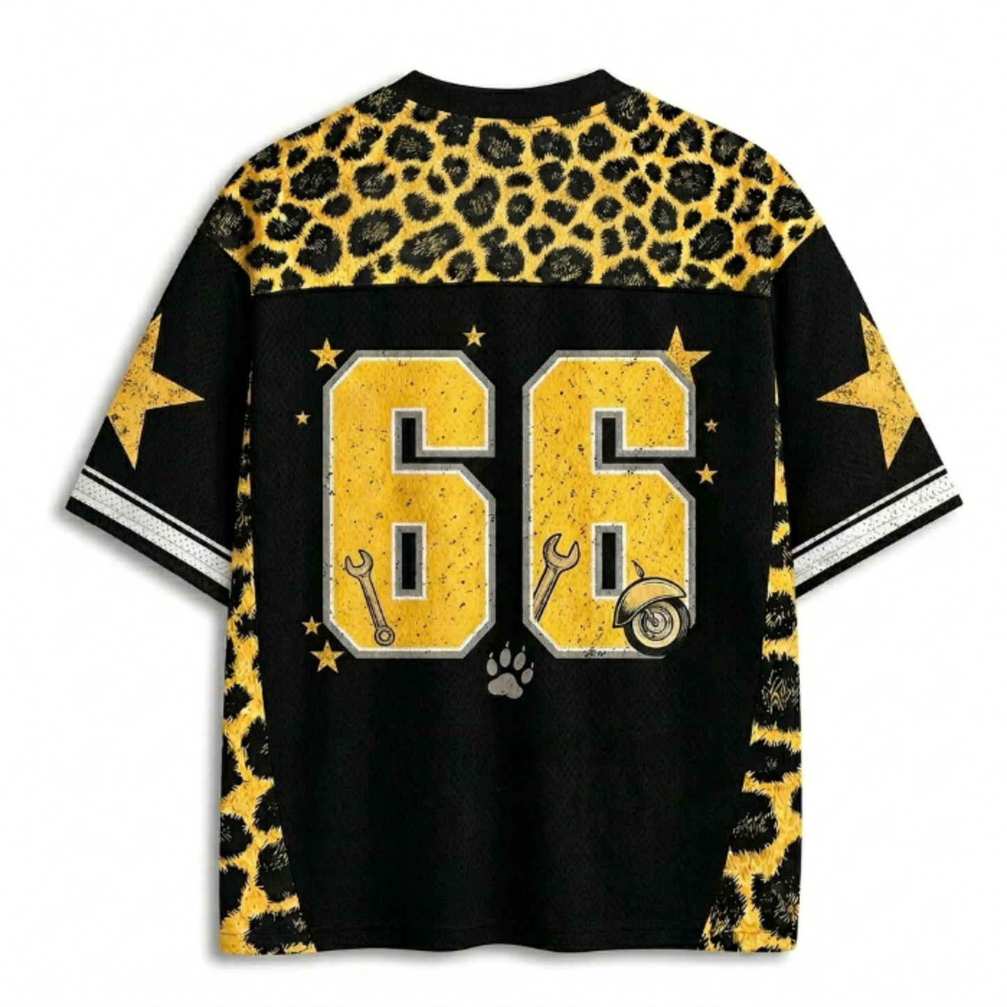 ChaoticClub Off To Commit Tomfoolery Raccoon Mesh Jersey