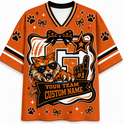 Chaotic Club Personalized School Spirit Mascot Mesh Jersey