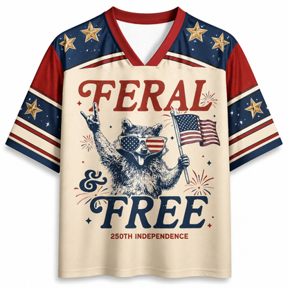 ChaoticClub Feral & Free Independence Mesh Jersey