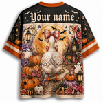 ChaoticClub Halloween Duck Bubble Gum Halloween Mesh Jersey